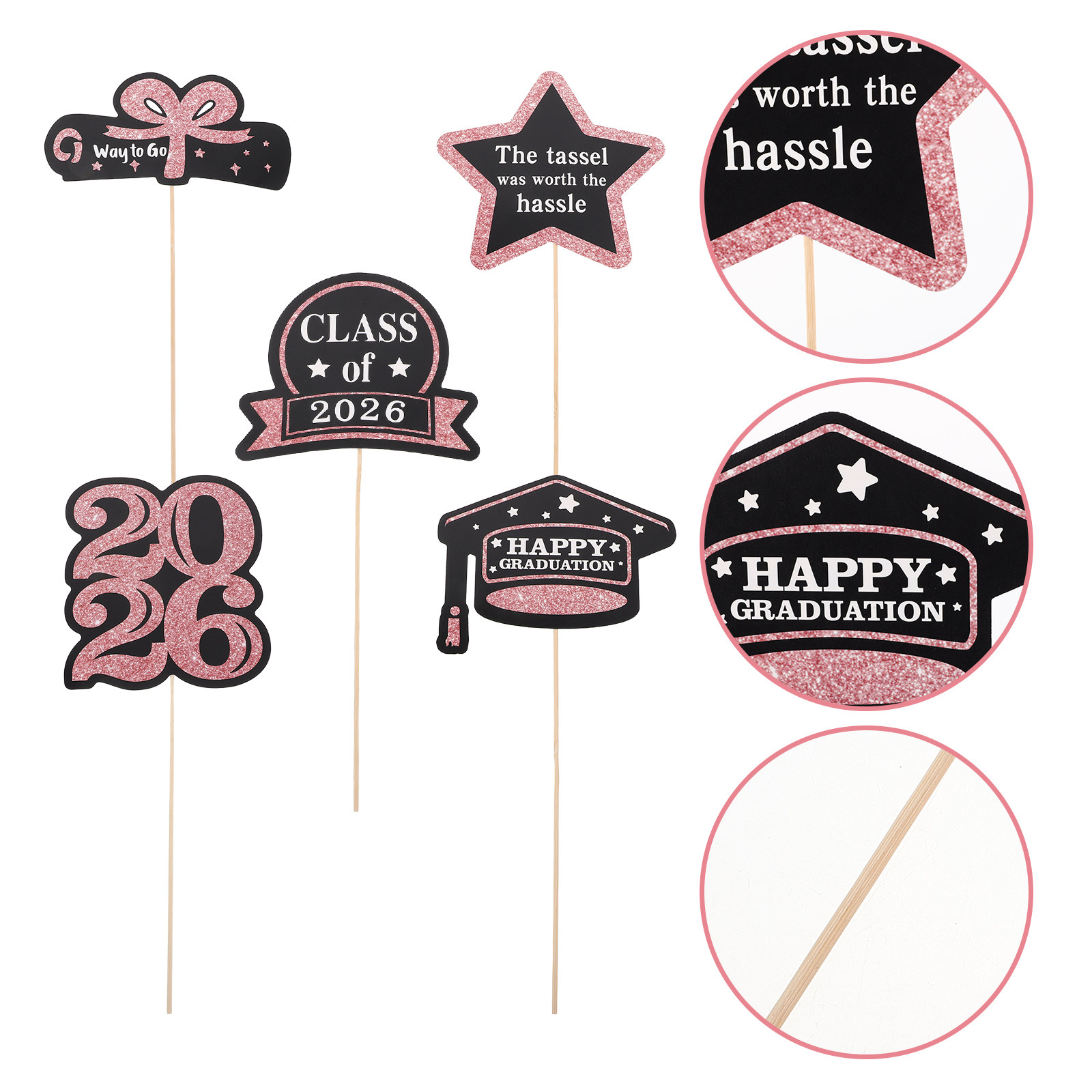 Centerpiece Stick - 20 Peças de Hastes Decorativas para