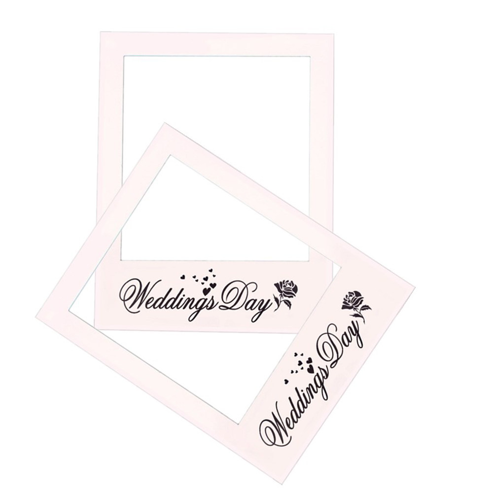 Photo Booth Frame - Porta-retratos para o Dia do Casamento,