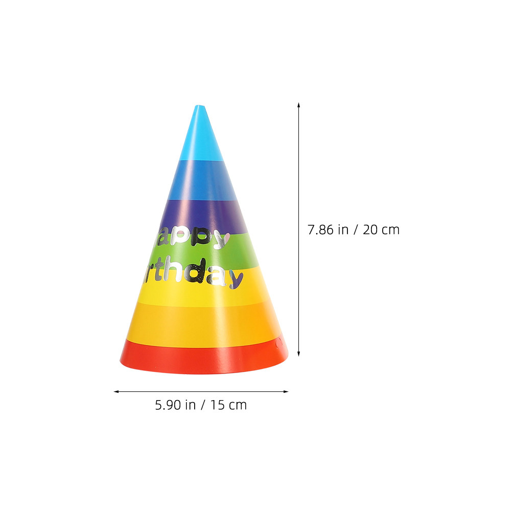 36 Chapéus de Papel Coloridos  - Party Hat Cone avaliação e preço