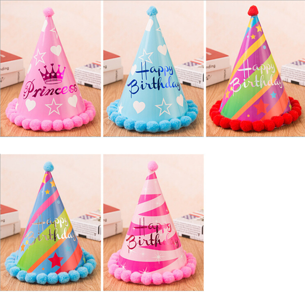 12 Chapéus de Aniversário em F - Party Hat Cone avaliação e preço