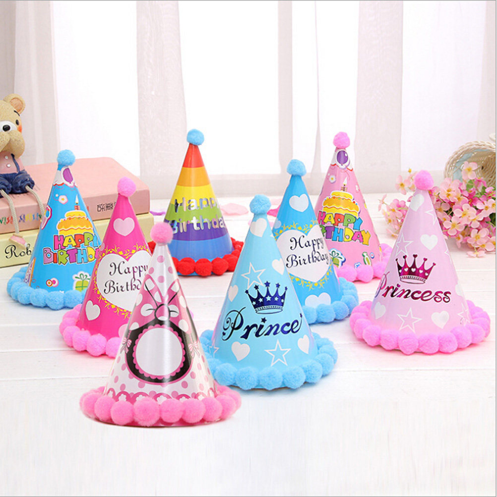 12 Chapéus de Aniversário em F - Party Hat Cone avaliação e preço
