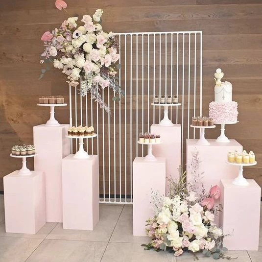 Mesa de sobremesa bolo suporte - Dessert Table Backdrop avaliação e preço