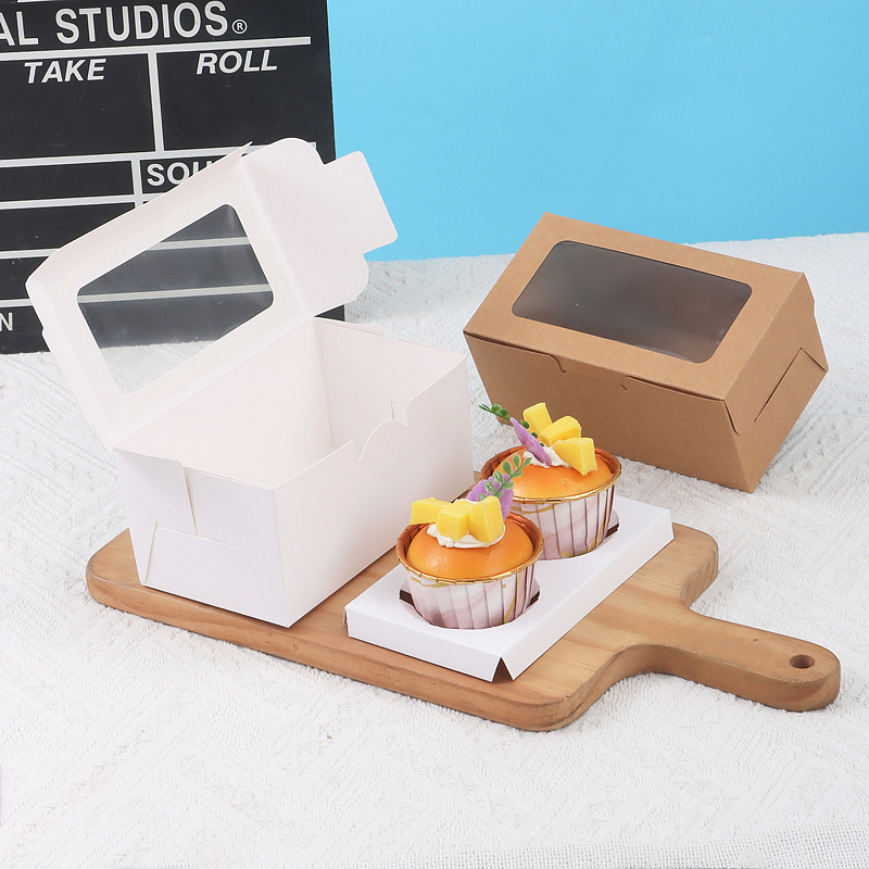 Caixas de cupcake com janela t - Event Party Box avaliação e preço
