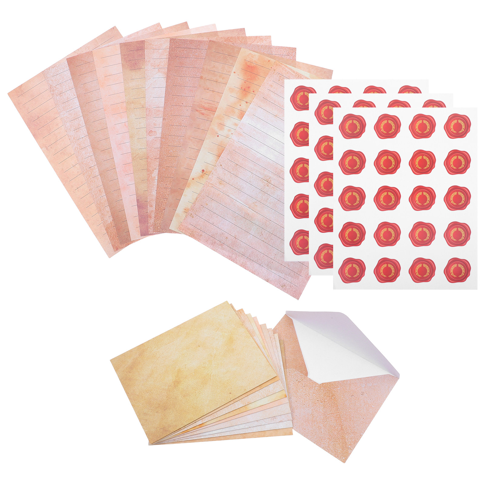 1 Conjunto de Papelaria Vintag - Papercraft Supply Invitation avaliação e preço