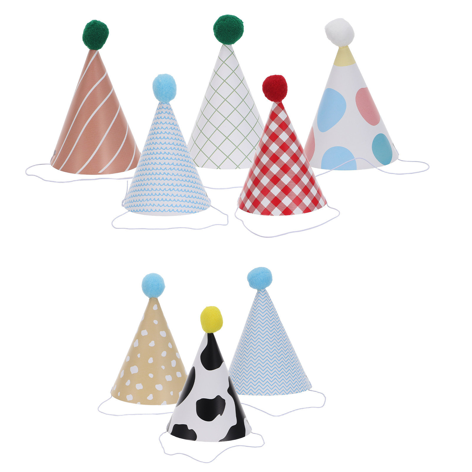 9 Chapéus de Festa de Aniversá - Party Hat Cone avaliação e preço