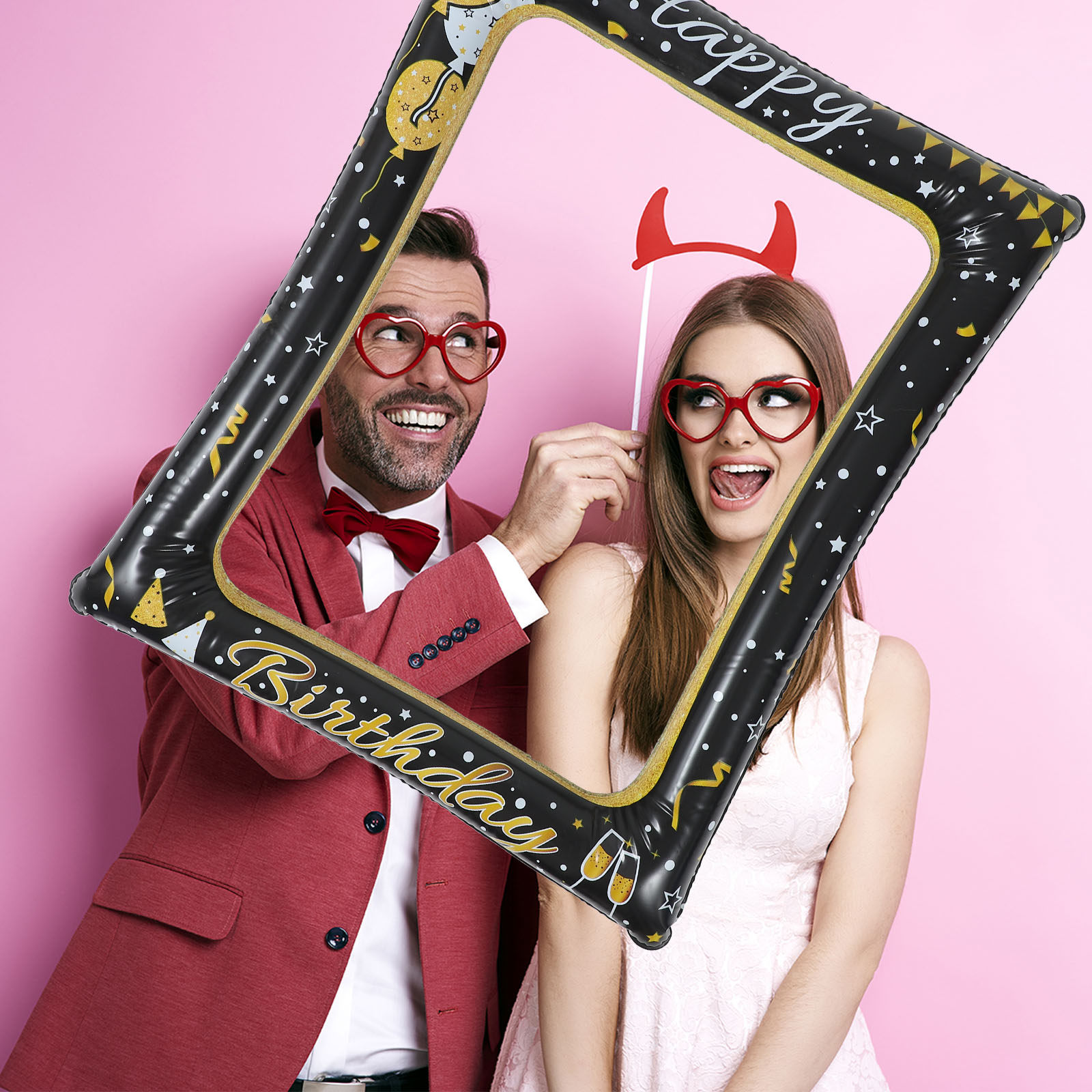 Grande Estrutura Inflável para - Photo Booth Frame avaliação e preço